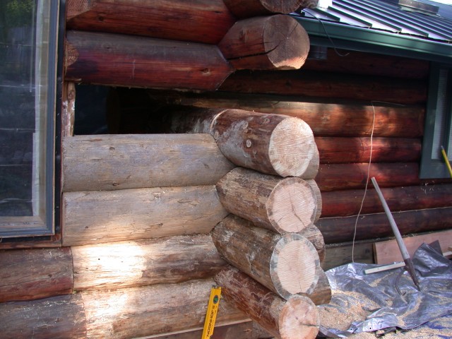 Log restoration project 12