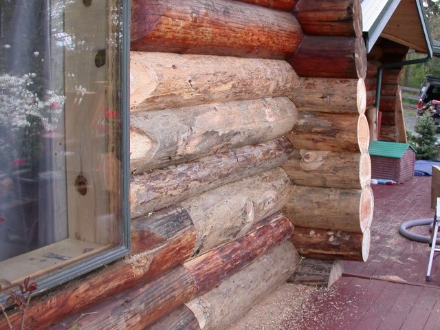 Log restoration project 33