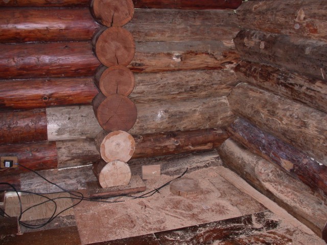 Log restoration project 25